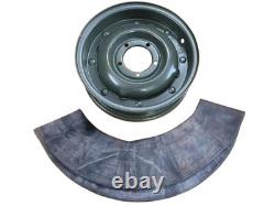 16 Combat Wheel, 1942-1945, Military Willys Jeep MB /Ford GPW A5467 Free Tube