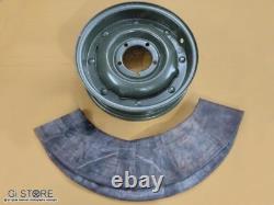 16 Combat Wheel, 1942-1945, Military Willys Jeep MB /Ford GPW A5467 Free Tube