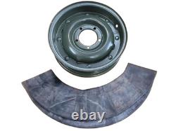 16 Combat Wheel, 1942-1945, Military Willys Jeep MB /Ford GPW A5467 Free Tube