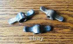 1920s 1930s Ford WINDSHIELD WING NUTS vtg interior