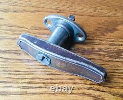 1920s Dodge DOOR HANDLE vtg exterior lock no key