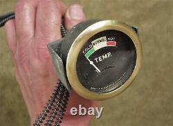 1930s 1920s 40s 50s Buick Chevrolet Dodge 32 Ford NOS Temperature gauge Vintage