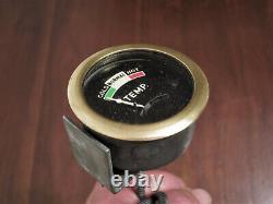 1930s 1920s 40s 50s Buick Chevrolet Dodge 32 Ford NOS Temperature gauge Vintage