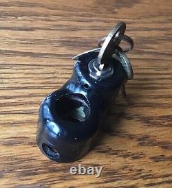 1930s 1940s 1950s Ford Lincoln Mercury SPARE TIRE LOCK withLOGO KEYS vtg NOS