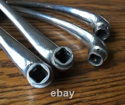 1932 Ford WINDOW CRANKS & DOOR HANDLES vtg 1930s nickel interior