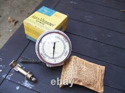 1940s Antique bakelite Auto Altimeter gauge altitude Chevy Ford rat Hot Rod gm