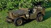 1942 Ford Gpw Script Jeep Fully Restored Ww2 Military Vehicle