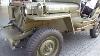 1944 Ww2 Willys Mb Jeep Start Up And Sound 2 2 60 Hp 100 Km H 62 Mph