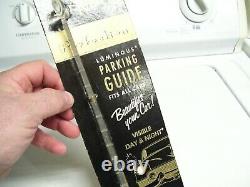 1950s Antique Automobile Fender Parking Guide nos Vintage Chevy Ford Jalopy VW