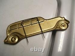 1950s Antique Automobile Visor nos Service reminder Vintage Chevy Ford Jalopy VW