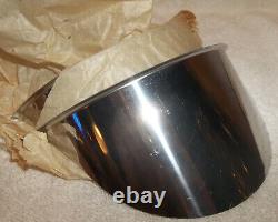 1950s Antique NOS Rowse Stainless Headlight Visors Mercury Chevy Ford Hot Rod