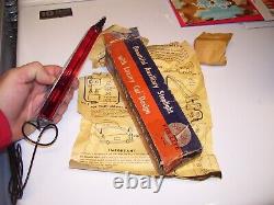 1950s Antique nos Sinko Trunk FIN-LITE lamp Vintage Chevy Ford Hot Rat Rod gm 55