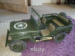 1/6 scale Willys MB Jeep Ford GPW 1945 Military Jeep