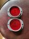 2 Nos Arrowlite 3 Sae-a217 Red Reflector Willys Mb Ford Gpw Jeep Bantam Trailer