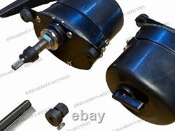 2 x Windshield Wiper Motor kit 12 volt For Willys jeep CJ2A CJ3A CJ3B CJ5