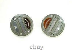(3 Glass) Cat Eye Rear Tail Light 4'' Willys MB Ford GPW Jeep