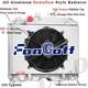3 Row Aluminum Radiator Shroud Fan Fit 41-1952 Jeep Willys Mb/cj-2a/m38 Ford Gpw