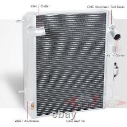 3-Row Aluminum Performance Engine Radiator For 1941-1952 Jeepy Willys Ford GPW
