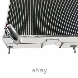 3 Row Aluminum Radiator Fit For 1941-52 Jeep Willys CJ2 CJ-2A CJ3 M38 Ford GPW