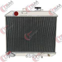 3 Row Aluminum Radiator Fits 1941-1952 48 Jeep Willys CJ2 CJ-2A CJ3 M38 Ford GPW