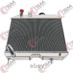 3 Row Aluminum Radiator Fits 1941-1952 48 Jeep Willys CJ2 CJ-2A CJ3 M38 Ford GPW