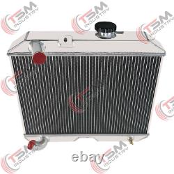 3 Row Aluminum Radiator Fits 1941-1952 48 Jeep Willys CJ2 CJ-2A CJ3 M38 Ford GPW