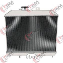 3 Row Aluminum Radiator Fits 1941-1952 48 Jeep Willys CJ2 CJ-2A CJ3 M38 Ford GPW