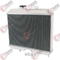 3 Row Aluminum Radiator Fits 1941-1952 48 Jeep Willys CJ2 CJ-2A CJ3 M38 Ford GPW