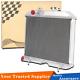 3 Row Aluminum Radiator For 1941-1952 Jeep Willys Cj2 Cj-2a Cj3 M38 Ford Gpw