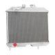 3 Row Aluminum Radiator For 1941-1952 Jeep Willys Mb Cj-2a M38 Ford Gpw