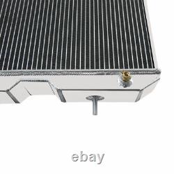 3 Row Aluminum Radiator For 1941-52 1949 Jeep Willys CJ2 CJ-2A CJ3 M38 Ford GPW