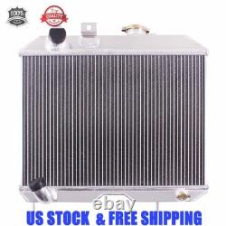 3 Row Aluminum Radiator For Jeep Willys MB/CJ-2A/M38/Ford GPW 1941-1952