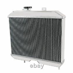 3 Row Aluminum Radiator fit 1941-1952 Jeep Willys CJ2 CJ-2A CJ3 M38/ Ford GPW