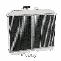 3 Row Aluminum Radiator fit 1941-1952 Jeep Willys CJ2 CJ-2A CJ3 M38/ Ford GPW