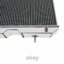 3 Row Aluminum Radiator fit 1941-1952 Jeep Willys CJ2 CJ-2A CJ3 M38/ Ford GPW