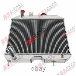 3 Row Aluminum Radiator for 1941-1952 Jeep Willys CJ2 CJ-2A CJ3 M38/ Ford GPW
