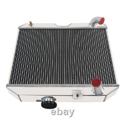3-Row CC5241 Radiator For 1941-1952 48 Ford GPWith Jeep Willys MB CJ-2A M38 L4 L6