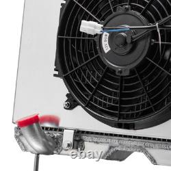 3-Row Radiator Shroud Fan Fits 1941-1952 Jeep Willys MB/CJ-2A/M38/Ford GPW