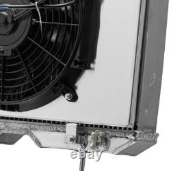 3-Row Radiator Shroud Fan Fits 1941-1952 Jeep Willys MB/CJ-2A/M38/Ford GPW