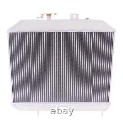 3 Rows Aluminum Radiator For 1941-1952 Jeep Willys MB CJ-2A M38 Ford GPW