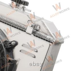 3 Rows Radiator Shroud Fan For 41-1952 Jeep Willys MB 2A M38 Ford GPW Engine