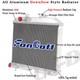 4 Row Aluminum Radiator Fit 1941-1952 Jeep Willys Mb Cj-2a M38 & Ford Gpw