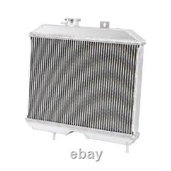 4 Row Aluminum Radiator Fit 1941-1952 Jeep Willys MB CJ-2A M38 & Ford GPW
