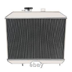 4 Row Aluminum Radiator Fits 1941-1952 Jeep Willys CJ2 CJ-2A CJ3 M38 / Ford GPW