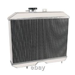 4 Row Aluminum Radiator Fits 1941-1952 Jeep Willys CJ2 CJ-2A CJ3 M38 / Ford GPW