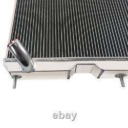 4 Row Aluminum Radiator Fits 1941-1952 Jeep Willys CJ2 CJ-2A CJ3 M38 / Ford GPW