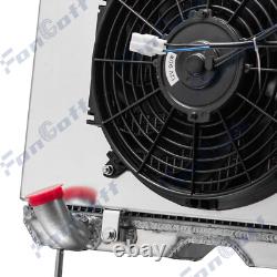 4 Row Radiator Shroud Fan For 1941-1952 Jeep Willys MB/CJ-2A/M38/Ford GPW