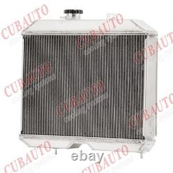 4 Rows Radiator Shroud Fan Fit 1941-1952 Jeep Willys MB 2A M38 Ford GPW Engine