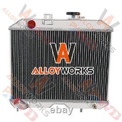 5241 3 Row Aluminum Radiator fit 1941-1952 49 Jeep Willys MB/CJ-2A/M38 Ford GPW