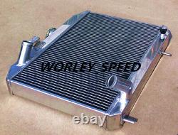 52mm Radiator For Aftermarket Ford GPWithJEEP Willy's MB CJ-2A M38 MT 1941-1952